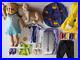 American Girl Doll Kailey Hopkins & Sandy Dog (2003) + Meet Outfit + Extras Lot