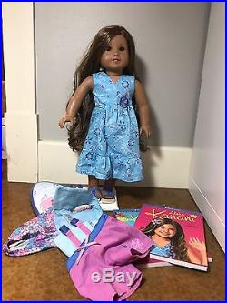 American Girl Doll Kanani 2011 Girl Of The Year with Books, and accessories