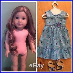American Girl Doll Kanani Akina Excellent PLUS Dress And Sandals Just Added