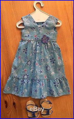 American Girl Doll Kanani Akina Excellent PLUS Dress And Sandals Just Added