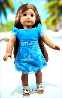 American Girl Doll Kanani Girl Of The Year 2011 Party Dress Underwear Shoes