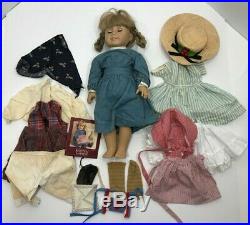 American Girl Doll Kirsten 18 Pleasant Company with 3 Outfits