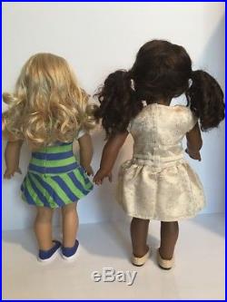 American Girl Doll Lanie & Truly Me Doll Sonali Mold Lot Very Nice