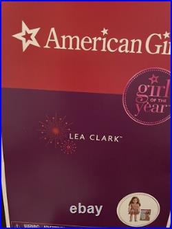 American Girl Doll Leah Clark With Hiking Outfit and Celebration Outfit