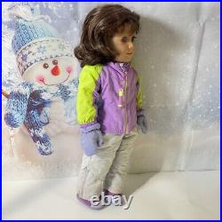 American Girl Doll Lindsey 18 with Ski Outfit Original Box