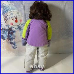 American Girl Doll Lindsey 18 with Ski Outfit Original Box