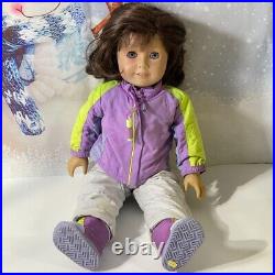 American Girl Doll Lindsey 18 with Ski Outfit Original Box