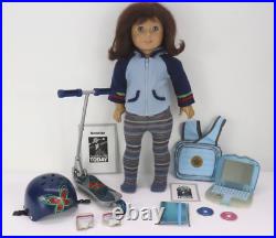 American Girl Doll Lindsey Bergman 18 in. GOTY Laptop/Bag & Scooter Accs Retired