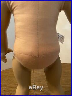 American Girl Doll Logan with Two Outfits and Underwear Some Modifications