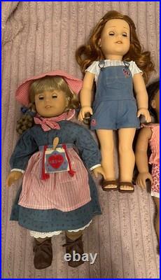 American Girl Doll Lot Dolls and Clothing