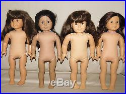 American Girl Doll Lot of 4 Dolls Needing Mild TLC Samantha African American