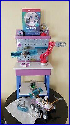 American Girl Doll Luciana MAKER STATION + Visitor Center Accessories Space NASA