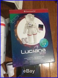 American Girl Doll Lucianas Astronaut Space Suit & Flight Suit GOTY 2018 EUC