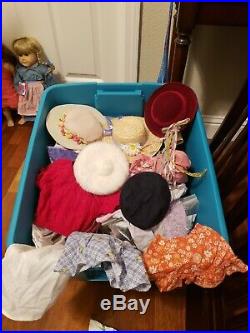 American Girl Doll MEGA Lot Of 14 Dolls, clothes, pets&more, WOW