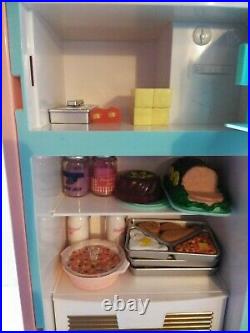 American Girl Doll Maryellen's Refrigerator and Food Retired set