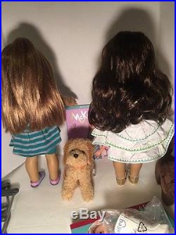 American Girl Doll McKenna & Like Me Doll Plus Accessories Lot Excellent
