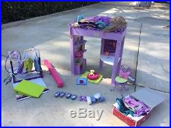 American Girl Doll Mckenna's Loft Bed & Gymnastics Set With Outfits