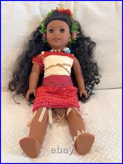 American Girl Doll Moana 2 With Meet Outfit And Box