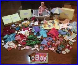 American Girl Doll Molly Lot Furniture, Accessories, Pets, clothes, IlLuma Room