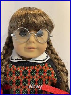 American Girl Doll Molly McIntire Glasses Retired with Book Box