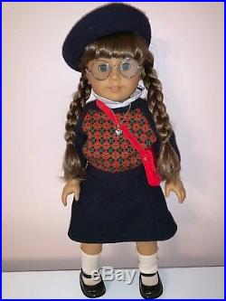 American Girl Doll Molly McIntire RETIRED used in box with accessories