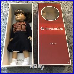 American Girl Doll Molly With Box + Outfit + Memory Book Retired Variant