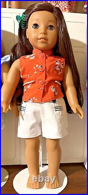 American Girl Doll Nanea Girl of Year 2011 Hawaiian Pearl Harbor
