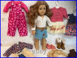 American Girl Doll Nicki Fleming Girl of the Year Retired 3 Outfits Boots 2007