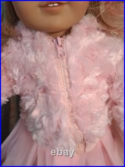 American Girl Doll OOAK Enid Sinclair Replica From Wednesday Series Pink Jacket