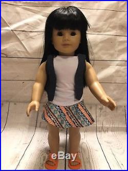 American Girl Doll Pleasant Company JLY Asian Black Hair Brown Eyes #4 Retired