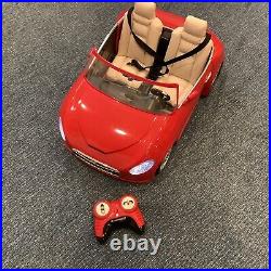 American Girl Doll RC Red Sports Car Retired. Car Works