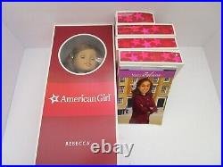 American Girl Doll REBECCA RUBIN 18 with Box, Meet Outfit + 4 outfits-RETIRED