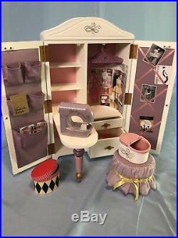 American Girl Doll RETIRED Isabelle's Studio Set with Sewing Ballet Accessories