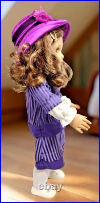 American Girl Doll Rebecca Rubin 18 Hanukkah Gift Set Dress Barret Hat Shoes