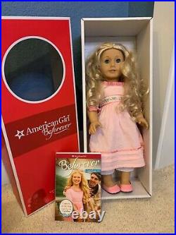 American Girl Doll Retired Caroline Abbott 18in with box and book