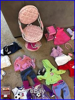 American Girl Doll, Saige, Lanie, Emily and a bunch of Accessories