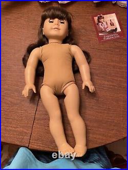 American Girl Doll Samantha Pleasant Company In Full Meet Outfit
