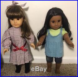 American Girl Doll Sonali And Samantha Lot Excellent Condition
