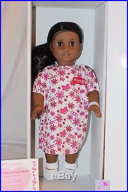 American Girl Doll Sonali fresh out of the doll hospital New