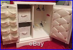 American Girl Doll Storage Cabinet Excellent Condition
