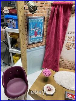 American Girl Doll Tenney's Stage with accessories incomplete