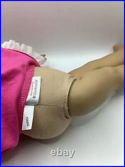 American Girl Doll Truly Me #39 Blue Eyes Light Skin Caramel Brown Hair Dress