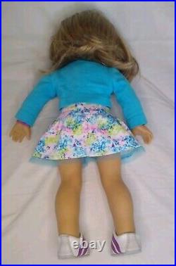 American Girl Doll Truly Me #53 Short Blonde Hair Brown Eyes RETIRED Diabetic