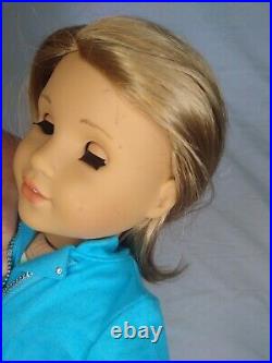 American Girl Doll Truly Me #53 Short Blonde Hair Brown Eyes RETIRED Diabetic