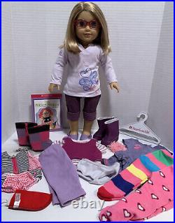American Girl Doll Truly Me #53 With Pierced Ears With Clothes Boots Outfit Lot Set