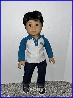 American Girl Doll Truly Me 75 Boy Asian Black Hair Brown Eyes