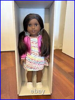 American Girl Doll Truly Me #80 Dark Brown Hair Darkest Skin w. Box EUC