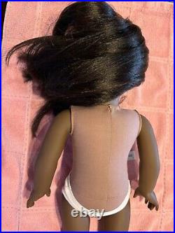 American Girl Doll Truly Me #80 Dark Brown Hair Darkest Skin w. Box EUC