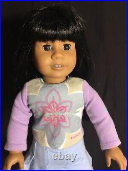 American Girl Doll Truly Me JLY #11 Black Hair Bangs Dark Skin Addy Mold. Rare