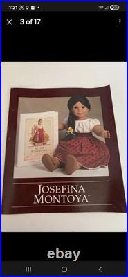 American Girl Doll Vintage Josephine Montoya 1997 With Box And Book